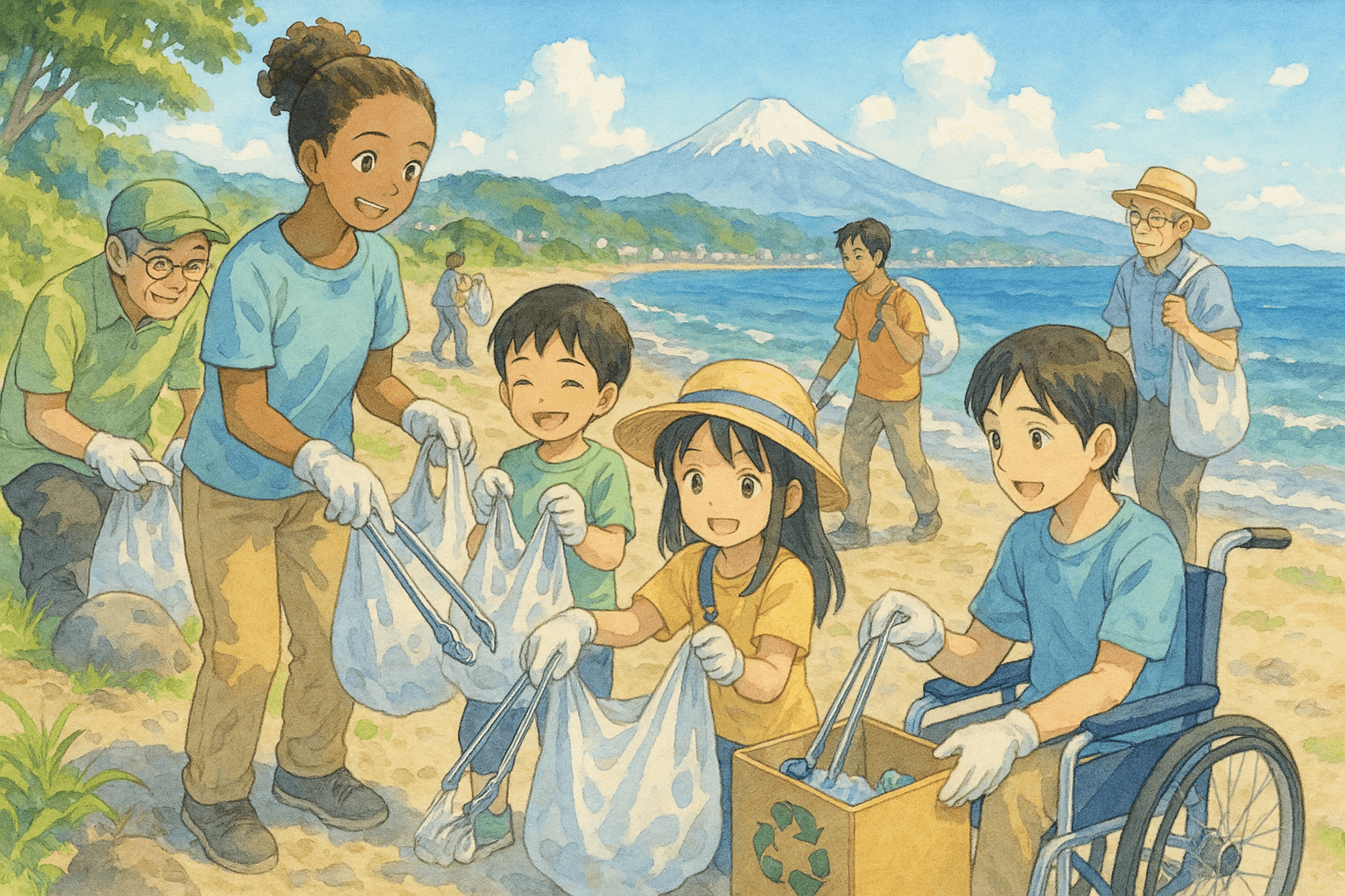 EcoMap Global community cleanup